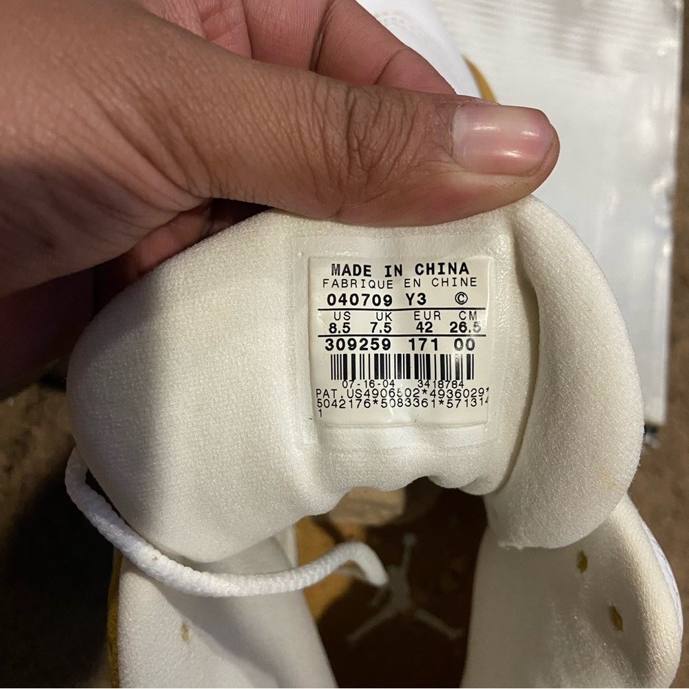 Nike Air Jordan 13 XIII Retro Wheat Men’s Size 8.5 309259-171 2004 White - Picture 5 of 8
